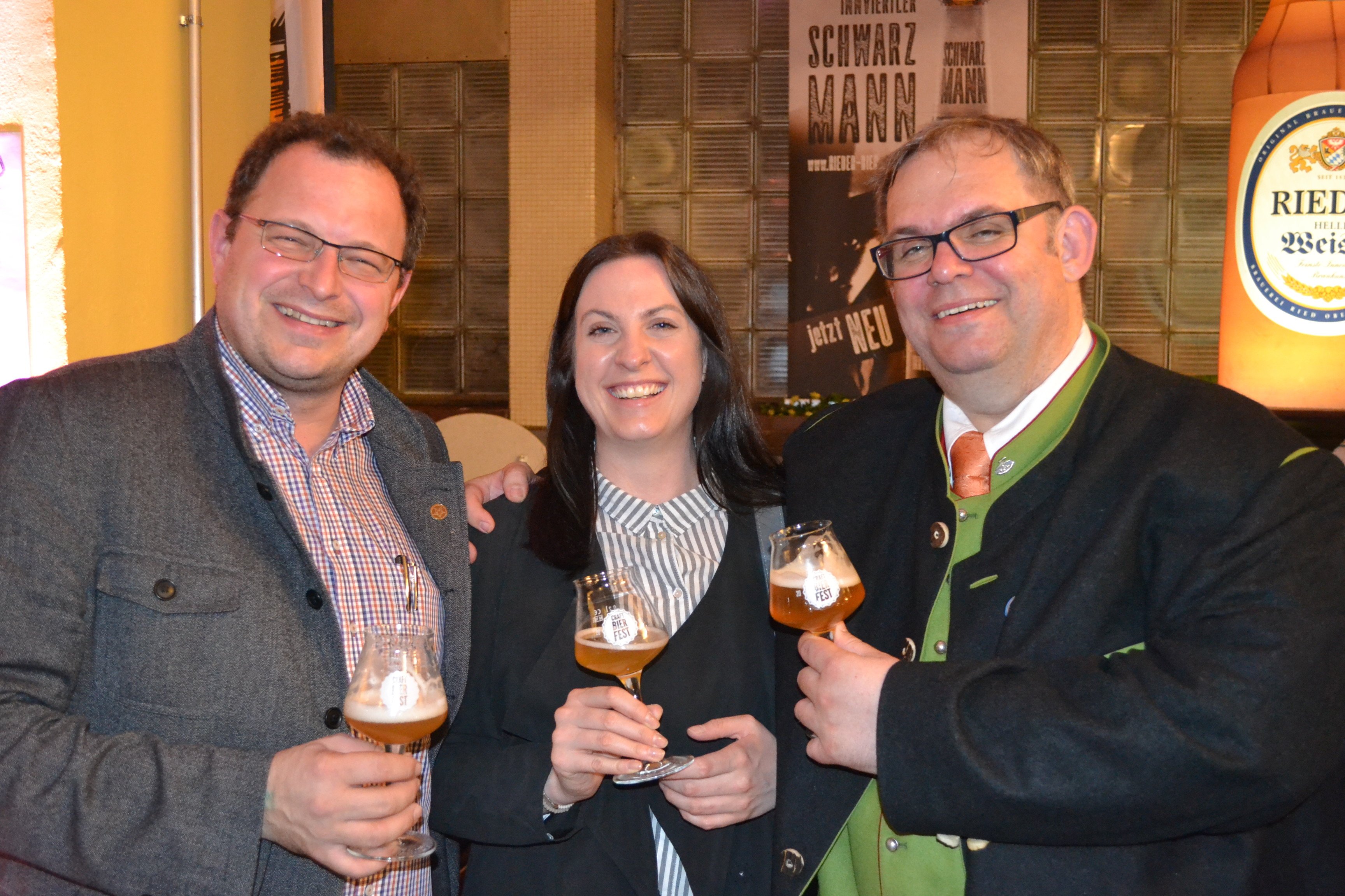 Josef Niklas, Stefanie Bartl, Karl Zuser jun.