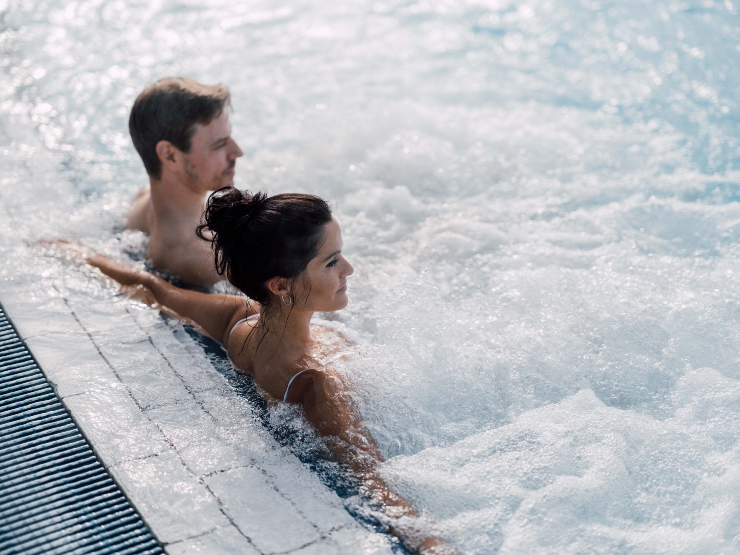 Thermalbecken im SPA Resort Therme Geinberg in Oberösterreich